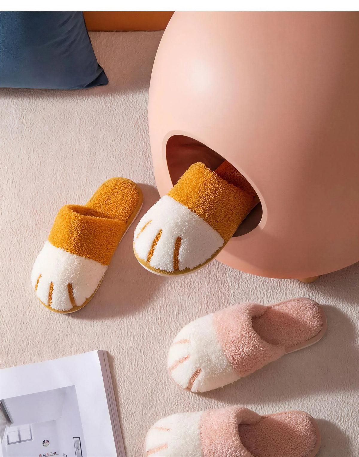 Cadeau Fan De Chat Chausson Facon Cartoon Pour toi Mon chat