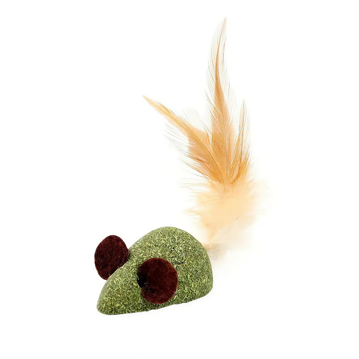 Herbe à Chat en Forme de Souris avec une Plume - vue 4