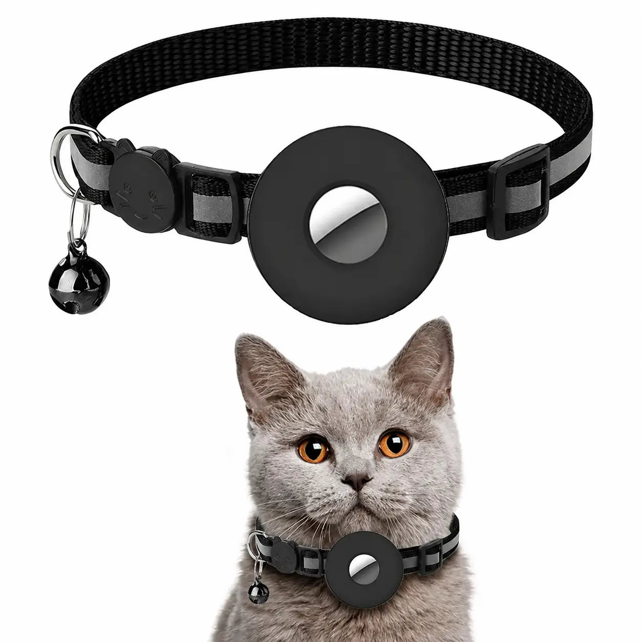 Collier support de repérage GPS pour chat Pour toi Mon chat