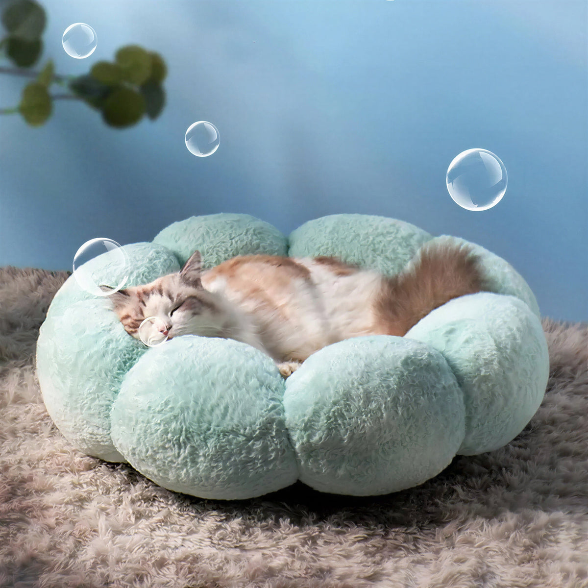 Lit de chat doux et lavable Pour toi Mon chat