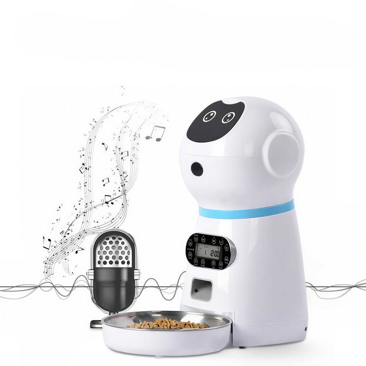 Distributeur automatique d'alimentation pour chat - vue 4