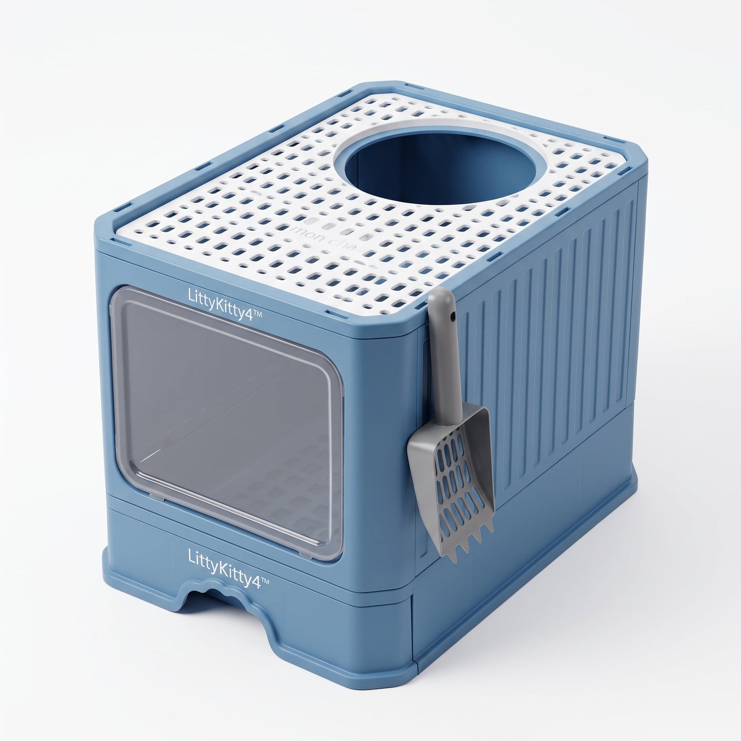 Bac à Litière Élégant et Hygiénique pour chat – LittyKitty4™ Pour toi Mon chat