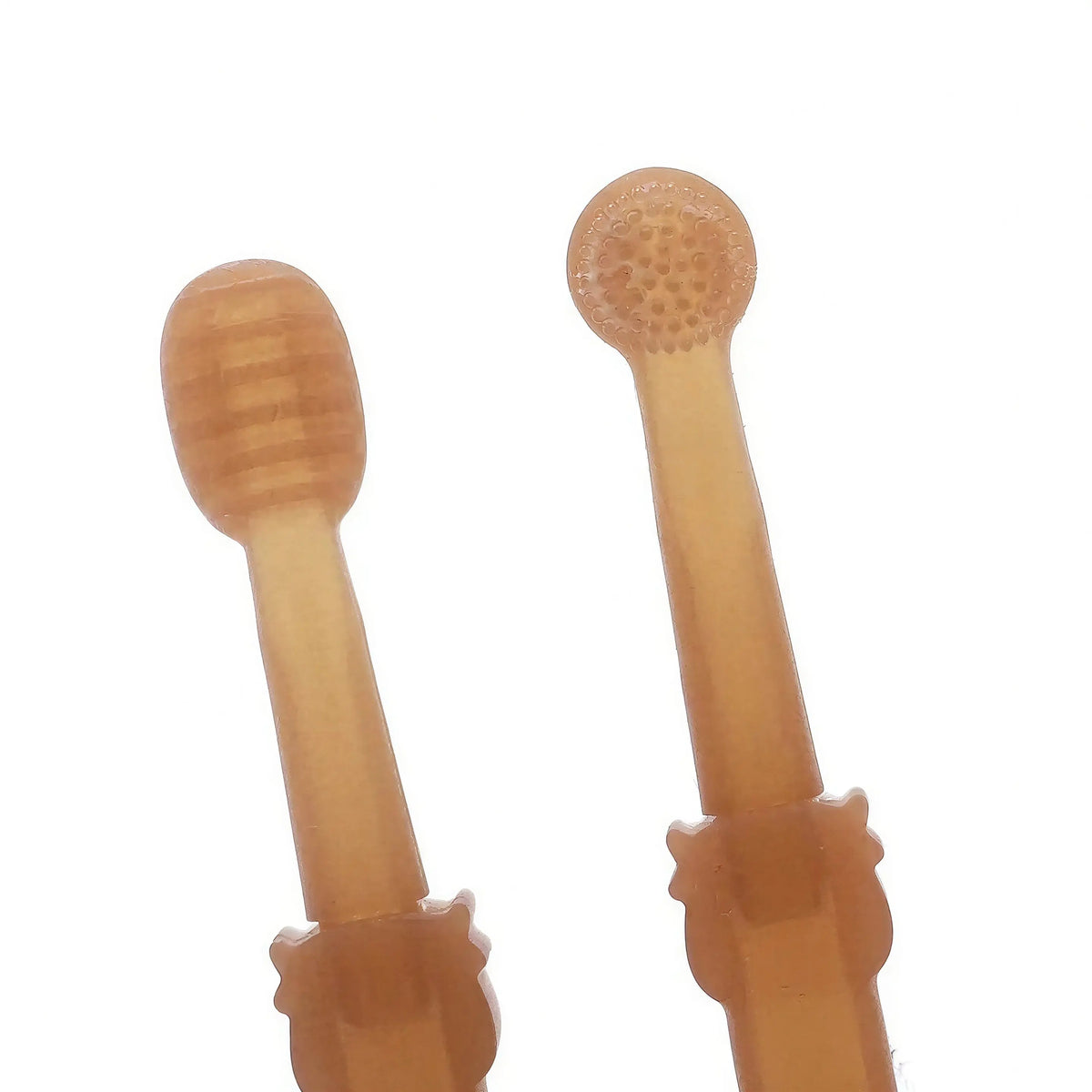 Lot de deux petites brosses à dents pour chat Pour toi Mon chat