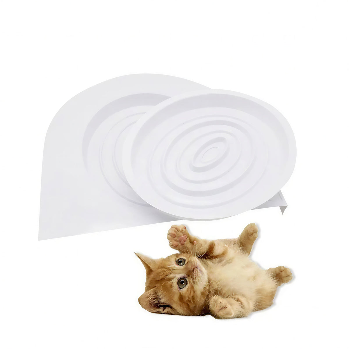 Toilettes d'entraînement en PVC pour chat - vue 6