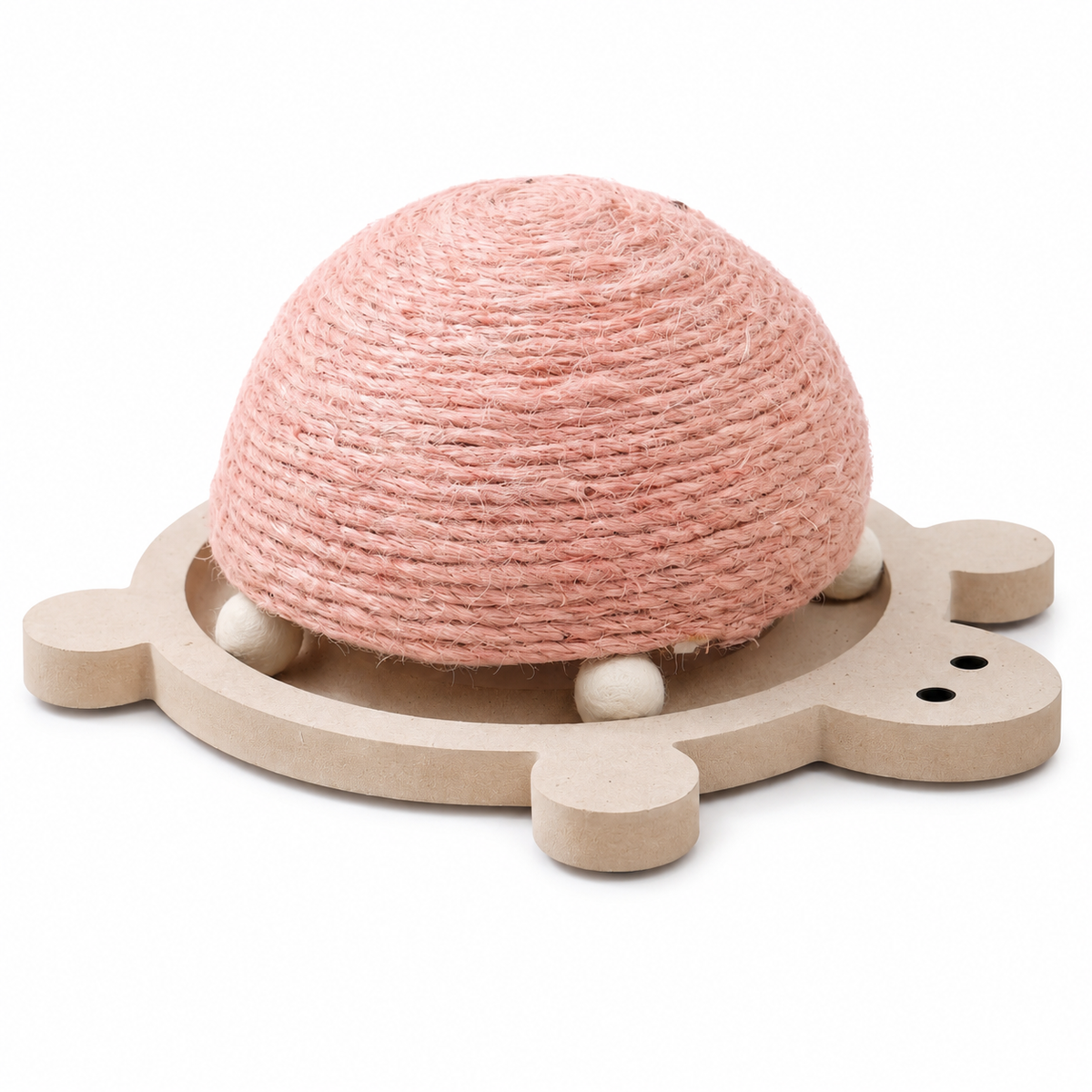 Jouet à gratter durable en forme de tortue en sisal pour chat Pour toi Mon chat