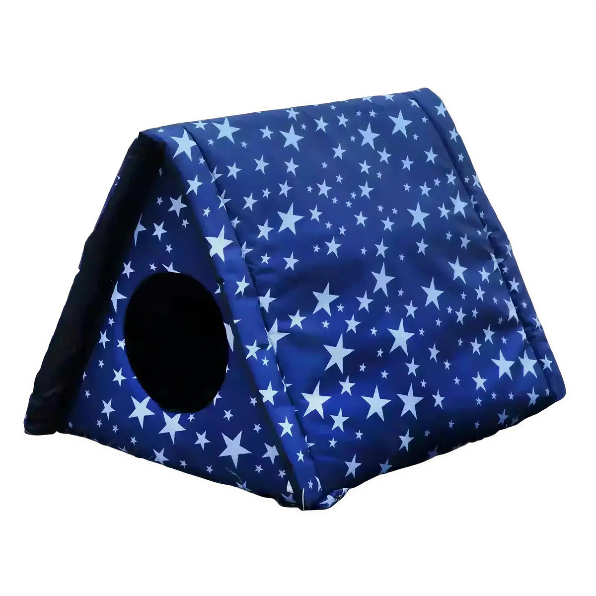 Cabane pour Chat Extérieur Triangulaire avec Imprimé Pour toi Mon chat