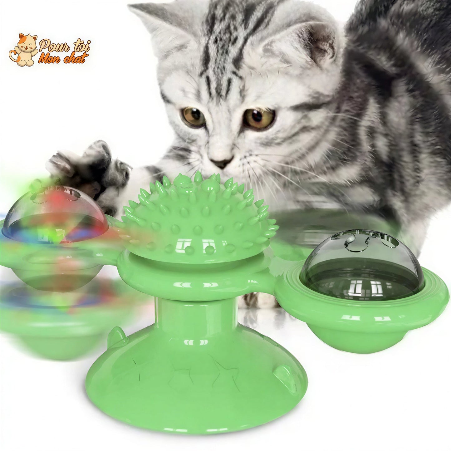 Jeu Mobile Tournant - Toupie'Cat™ Pour toi Mon chat