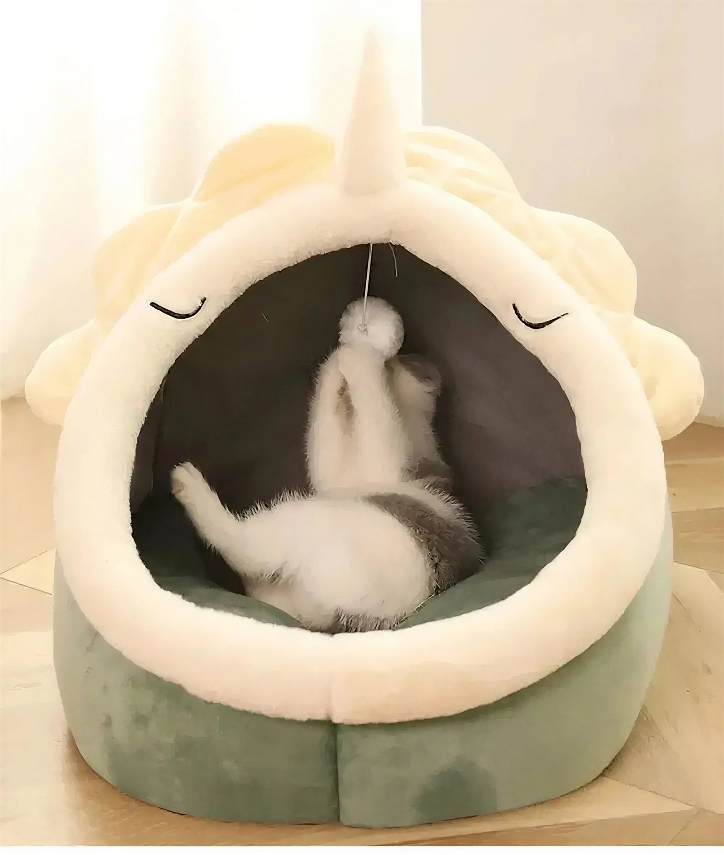 Panier pour gros chat en design de dinosaure Pour toi Mon chat
