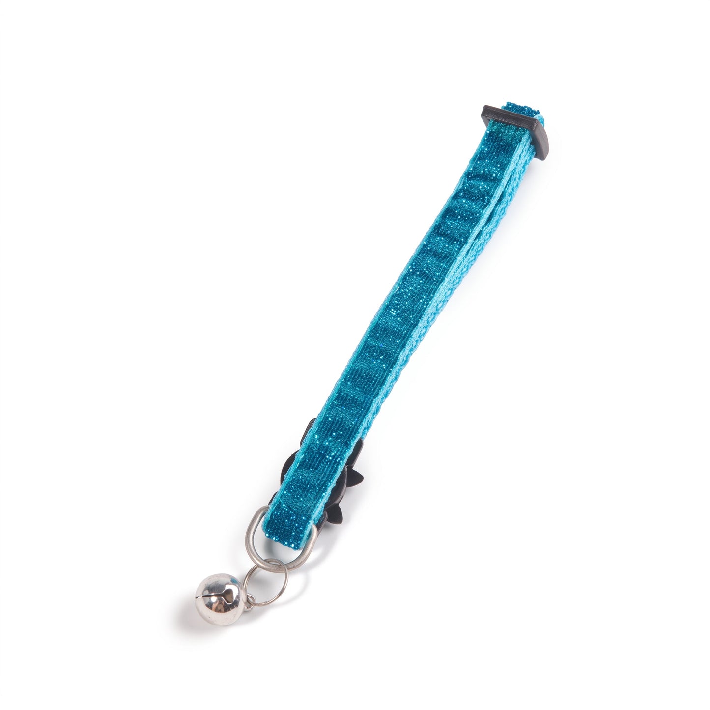 Collier Chat Anti Étranglement Élastique et Pailleté avec Clochette Pour toi Mon chat