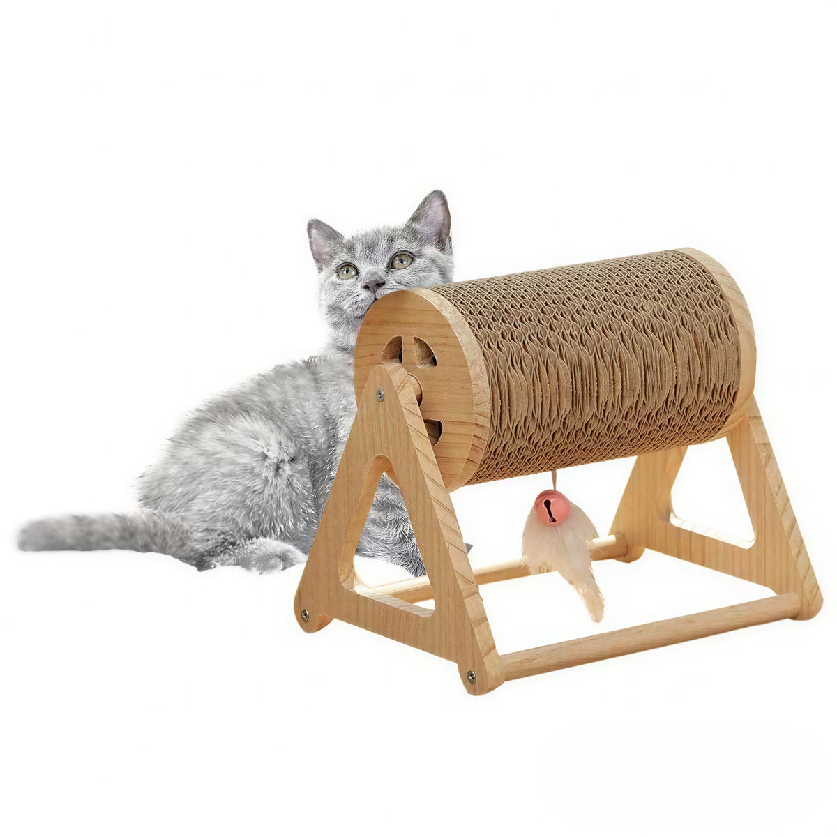 Rouleau à gratter en sisal pour chat - vue 5