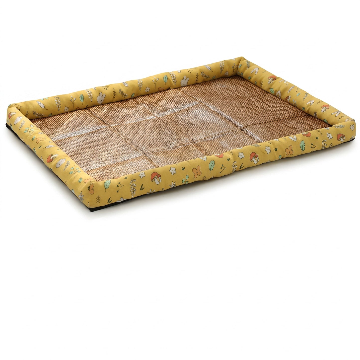 Tapis Rafraichissant Chat En Rotin Respirant Pour toi Mon chat