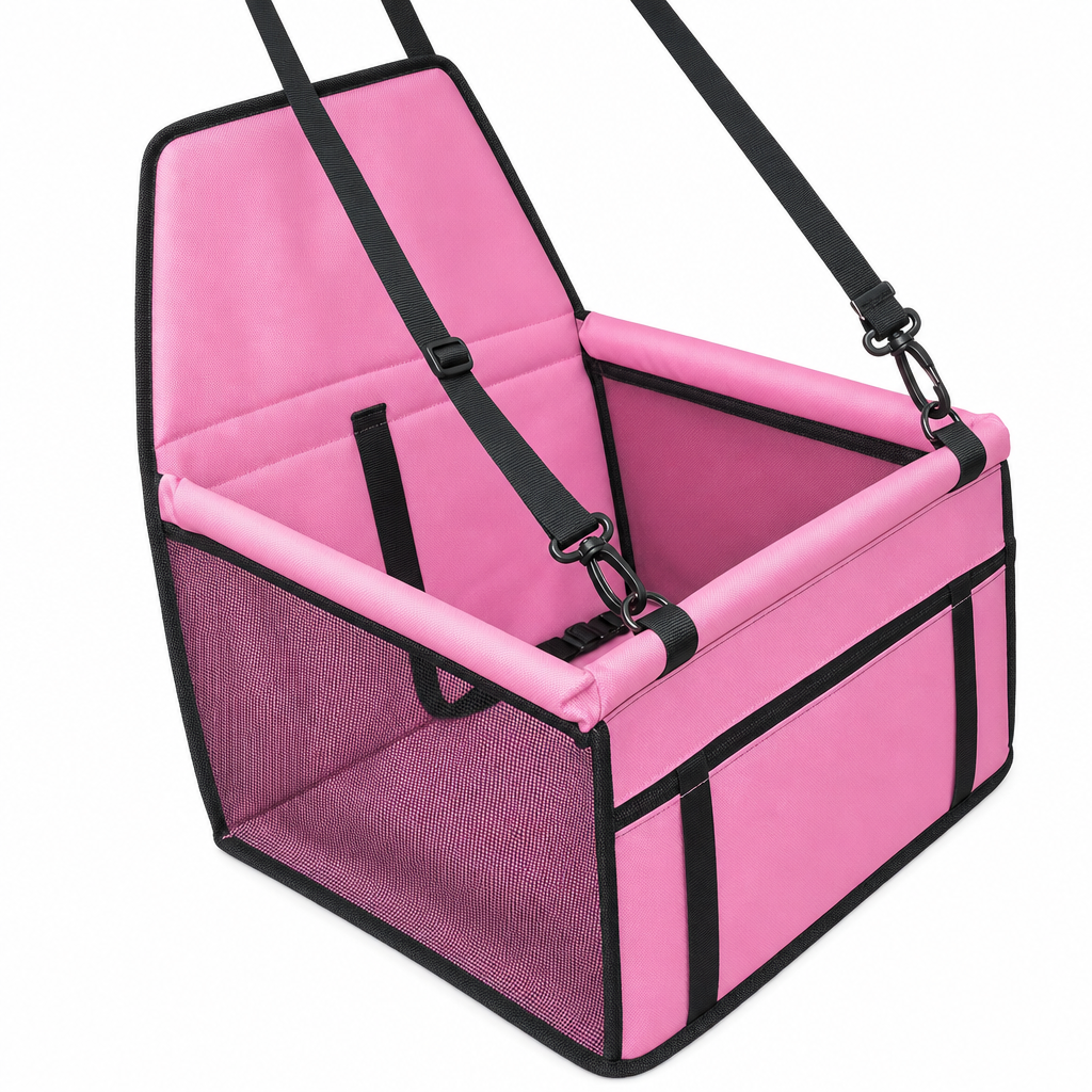 Panier de Siège de Voiture Transportable et Imperméable pour Chat Pour toi Mon chat
