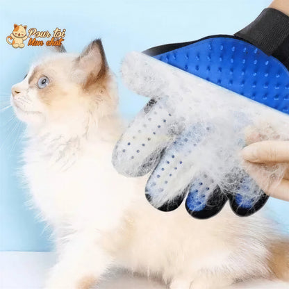 Gant de toilettage et de massage pour chat - Clean'Cat™ Pour toi Mon chat