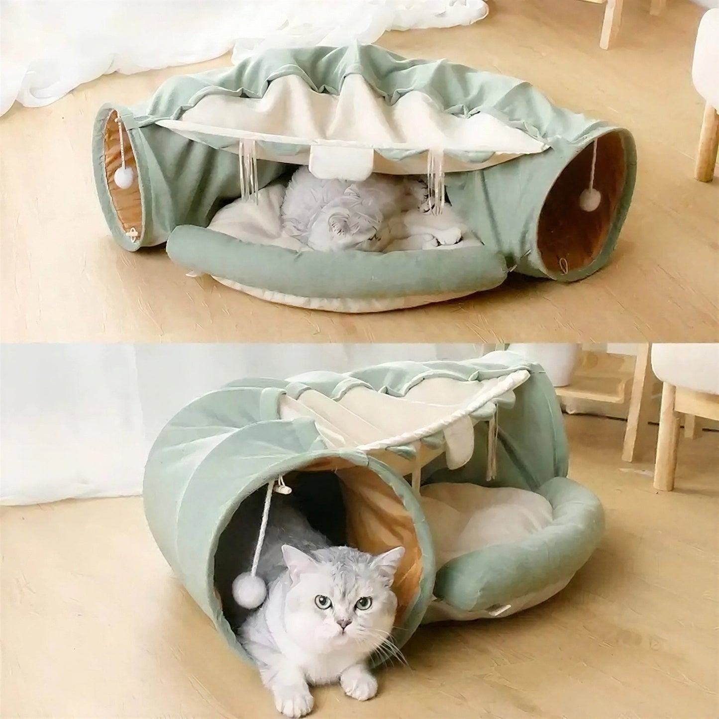 Jouet pour Chat Lit Tunnel Pliable Pour toi Mon chat