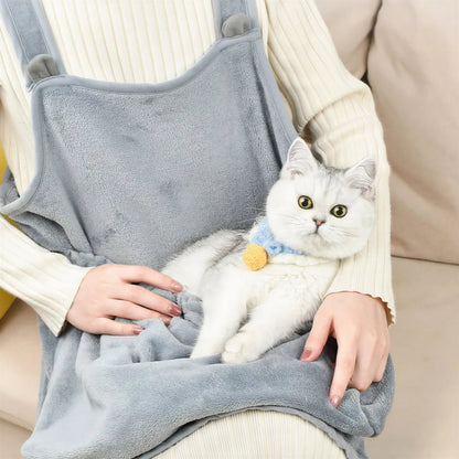 Tablier de transport de chat Pour toi Mon chat