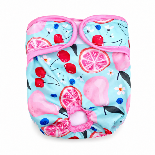 Couche pour Chat Style Short Imperméable avec des Fruits Pour toi Mon chat