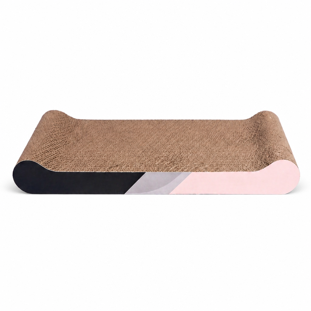 Planche à gratter en papier ondulé résistant à l'usure pour chat - vue 1