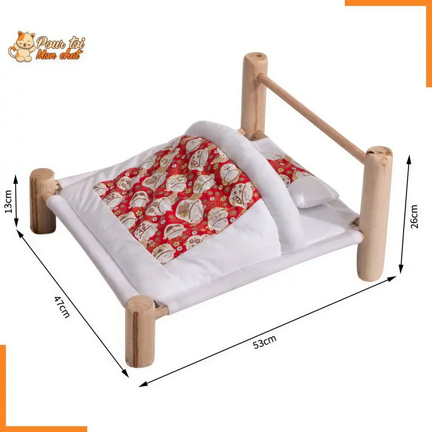 Lit Chaud et Confortable - Lit et Sac de couchage pour Chats - Bedcat™ Pour toi Mon chat