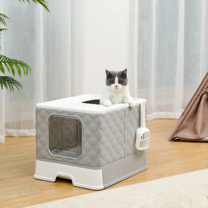 Bac à litière pour chat de grande taille Pour toi Mon chat