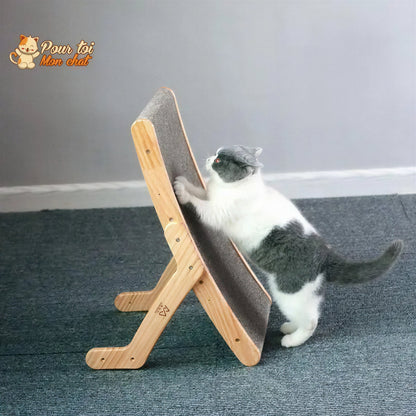 La planche à gratter 3 en 1 Griffoir, Lit, Jouet - pour Chat - Grat’Minou™ Pour toi Mon chat