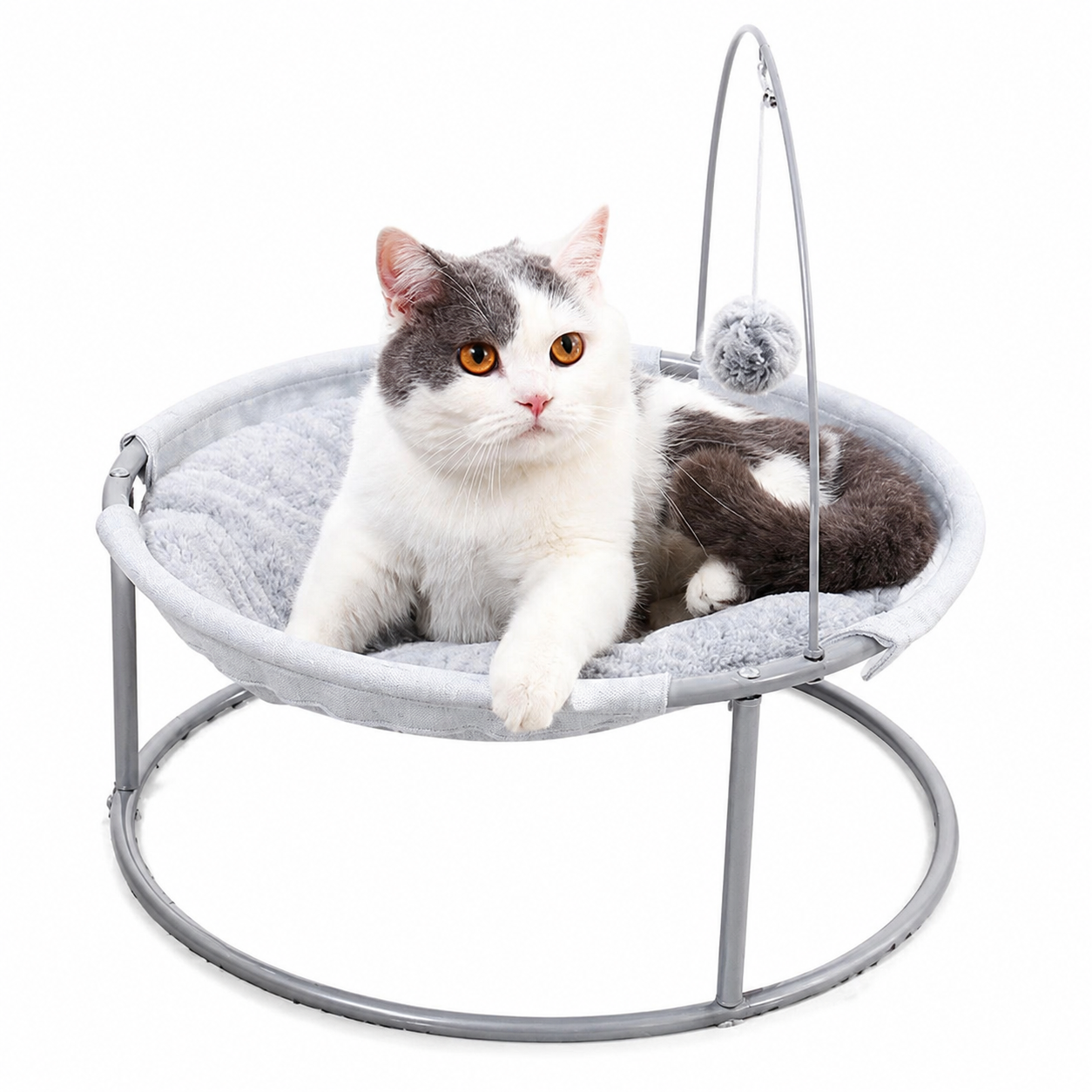 Panier Suspendu avec un Jouet - Hamac4cat™ Pour toi Mon chat