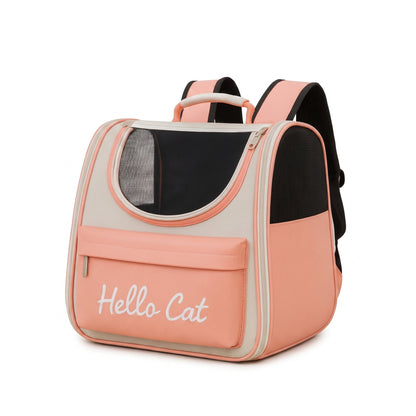 Sac a Dos Chat - Hello Cat Mission Spatiale pour Votre Animal de Compagnie Pour toi Mon chat