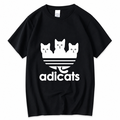 T-shirt col rond avec trois chatons pour homme Pour toi Mon chat