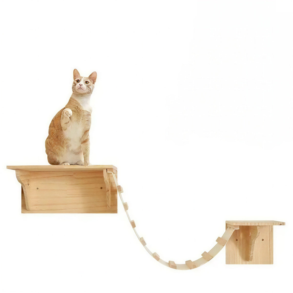 Escalier pour Chat Style Pont Suspendu Pour toi Mon chat