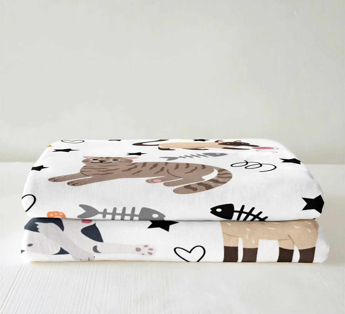 Cadeau Fan De Chat Plaid Humoristique - vue 5