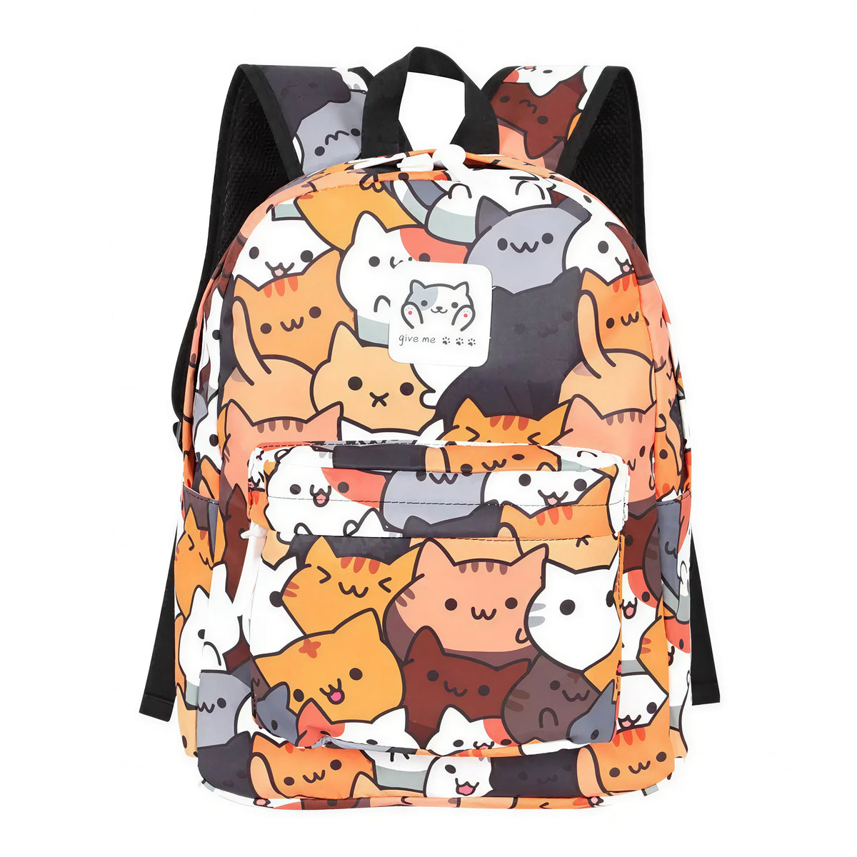 Sac à dos avec motifs de chats mignons pour filles et garçons - vue 2