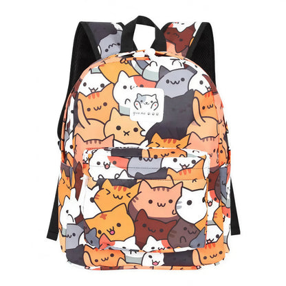 Sac à dos avec motifs de chats mignons pour filles et garçons - vue 2