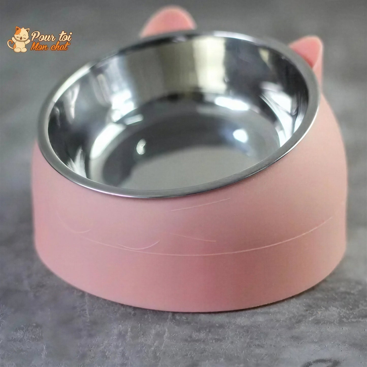 Gamelle Inclinée pour Chat - KittyBowl™ Pour toi Mon chat