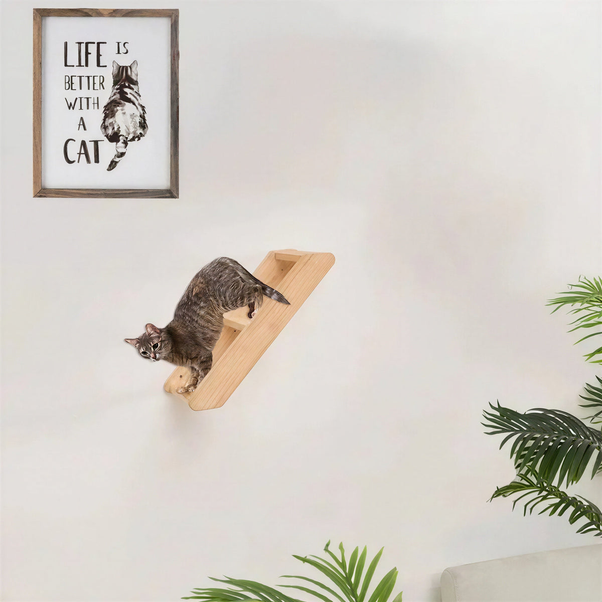 Parcours Mural Chat en Forme d'Escalier Pour toi Mon chat