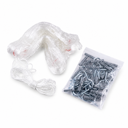 Filet de Protection Chat avec Accessoires de Montage - vue 1