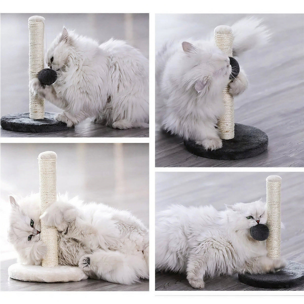 Tour de saut pour chat avec corde en sisal Pour toi Mon chat