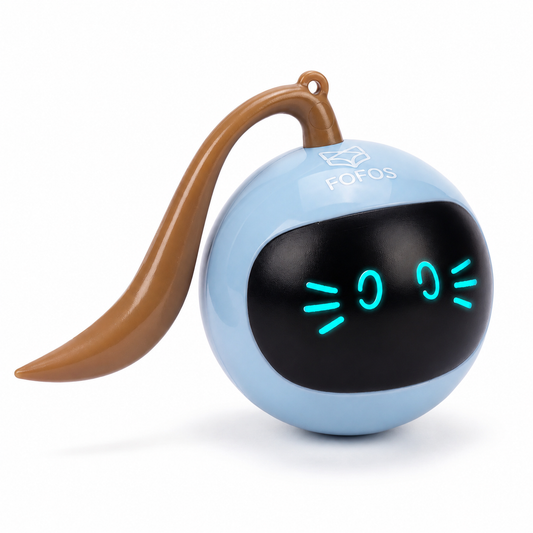 Balle interactive rotative et intelligente à LED pour chaton Pour toi Mon chat