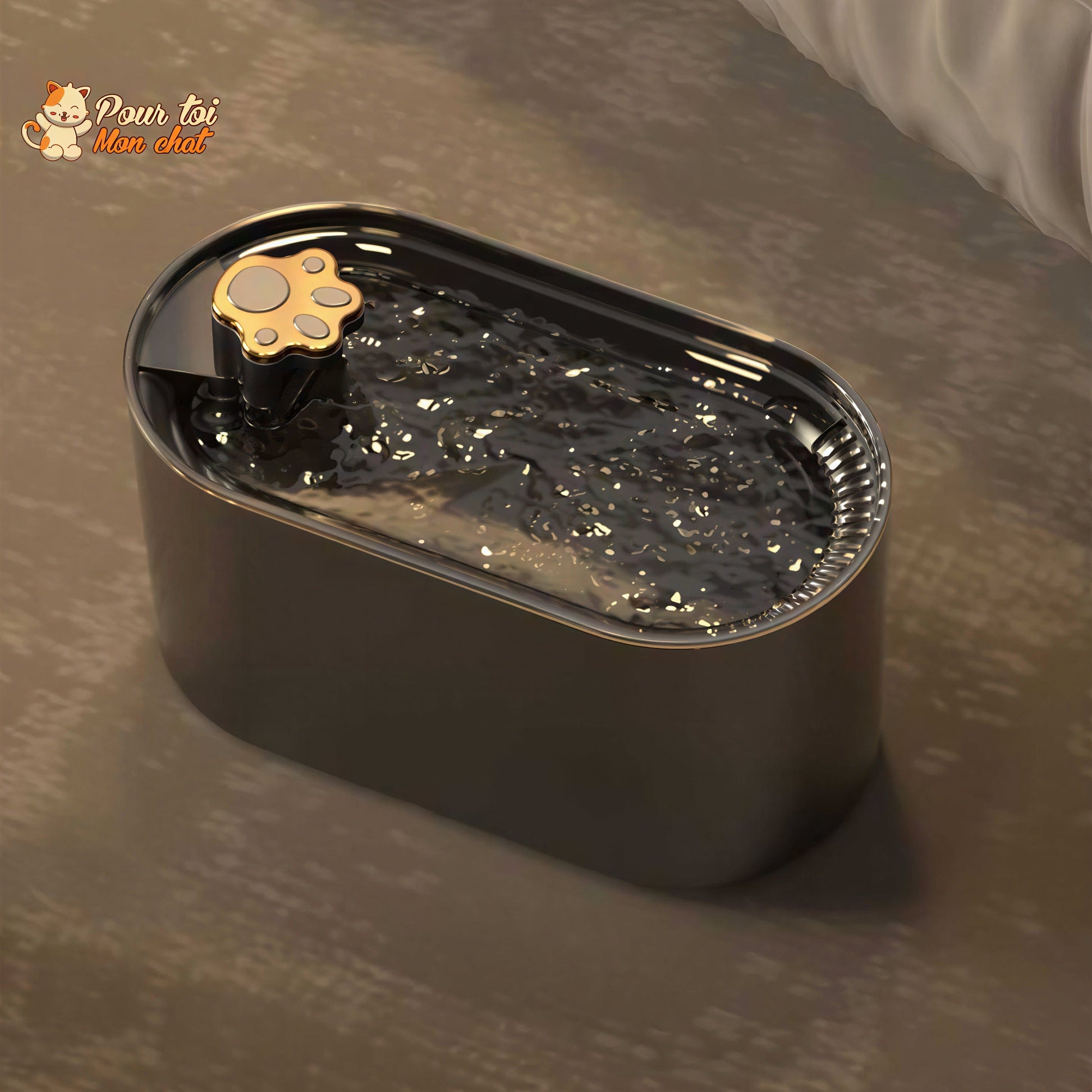 Fontaine d'eau automatique ultra-silencieuse pour chat Pour toi Mon chat