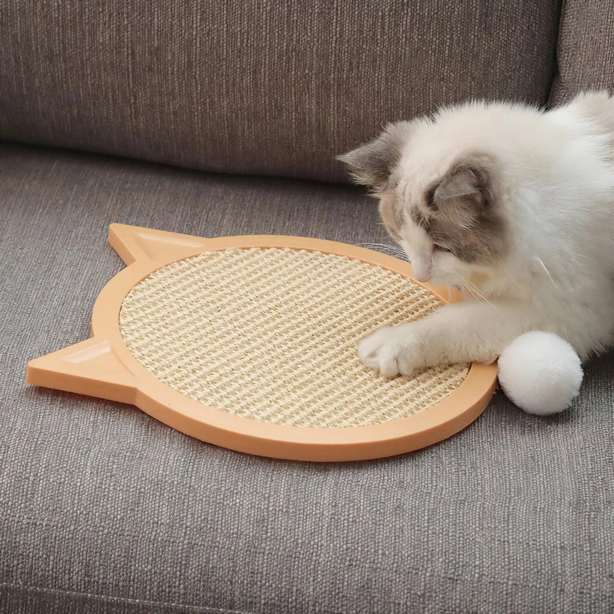 Grattoir à ongles en papier ondulé pour chat Pour toi Mon chat