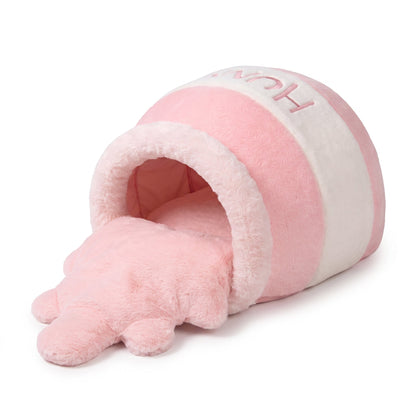 Niche pour chat, coussin, Lit - JoliVase™ Pour toi Mon chat