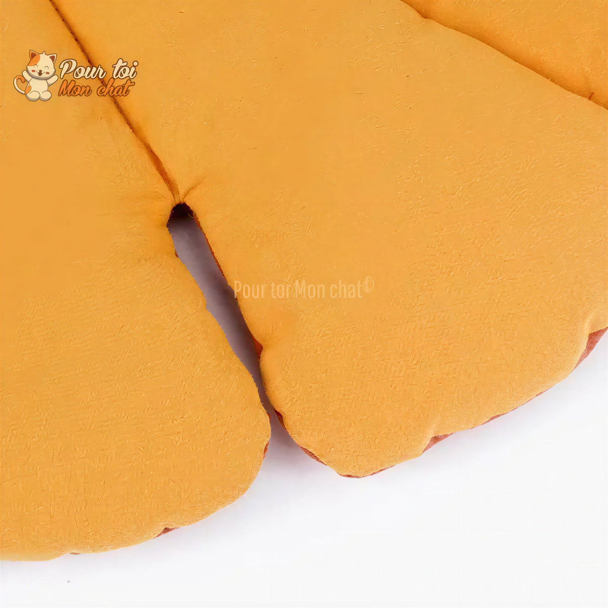 TAPIS, LIT, COUSSIN DOUX EN FORME DE FEUILLE POUR CHAT – FEUILL’À’CHAT™ Pour toi Mon chat