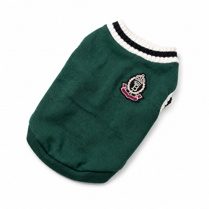 Pull pour Chat en Coton avec un Blason dans le Dos Pour toi Mon chat