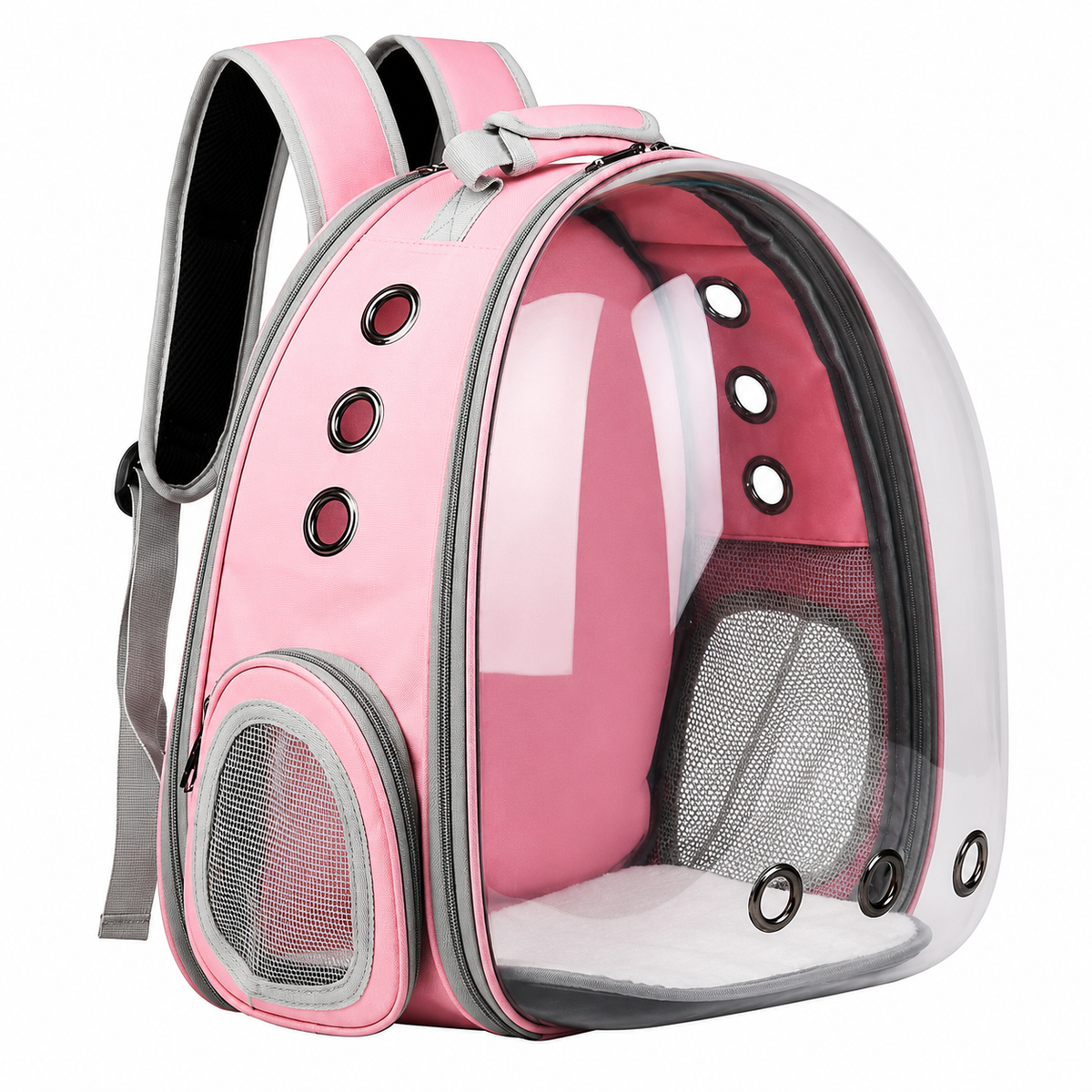 Sac à dos de transport pour chat avec hublot transparent Pour toi Mon chat