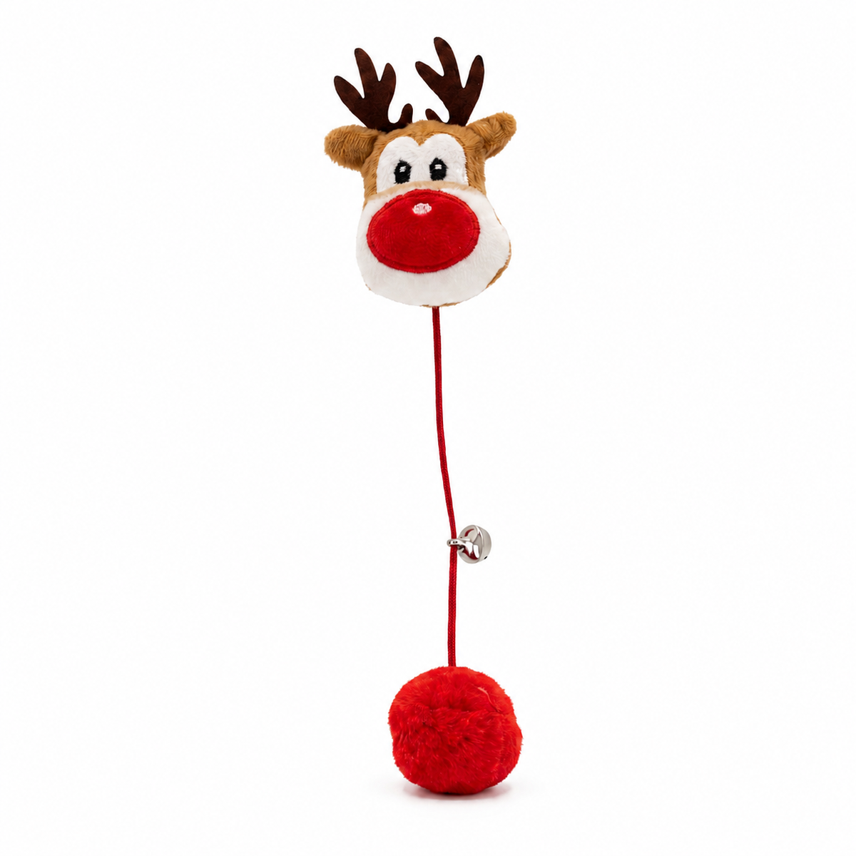 Noël Jouets en Peluche, fourrure, boule, cloche, poupées - Pour Chat - PomponNoëlChat™ Pour toi Mon chat