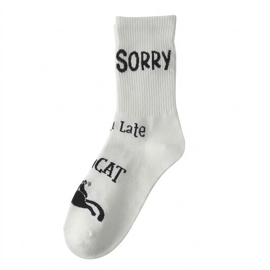 Cadeau Fan De Chat Chaussettes Chat Pour toi Mon chat