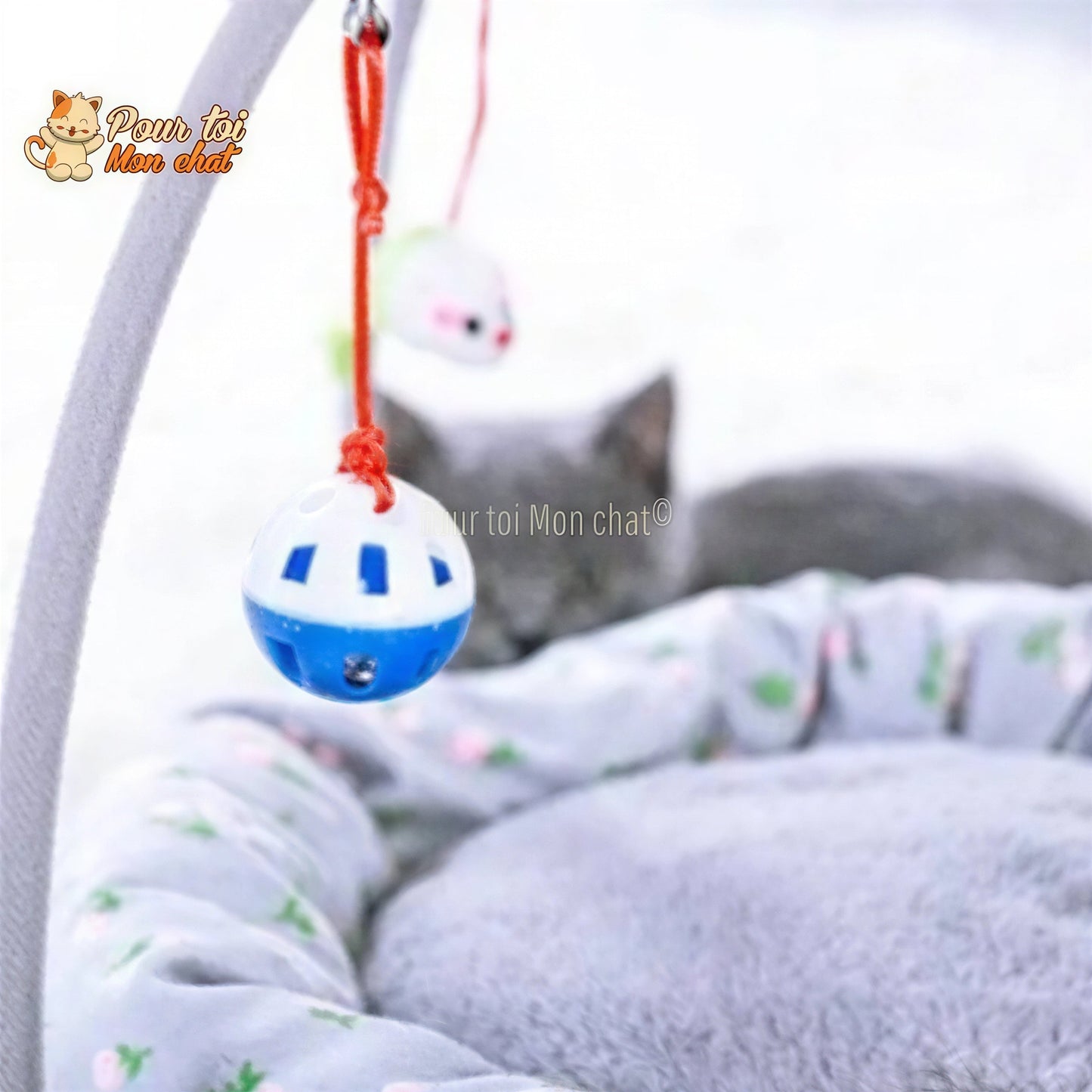 PANIER DE JEU LUDIQUE ET CONFORTABLE POUR CHAT - ARC4CAT™ Pour toi Mon chat