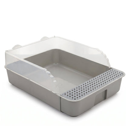 Litière pour chat de grande taille semi-fermée Pour toi Mon chat