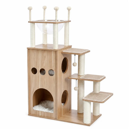 Arbre à chat XXL en sisal à plusieurs niveaux Pour toi Mon chat