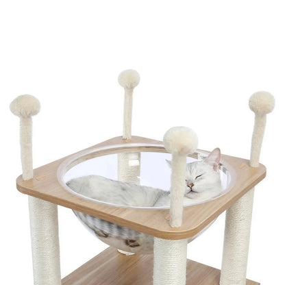 Arbre à chat XXL en sisal à plusieurs niveaux Pour toi Mon chat