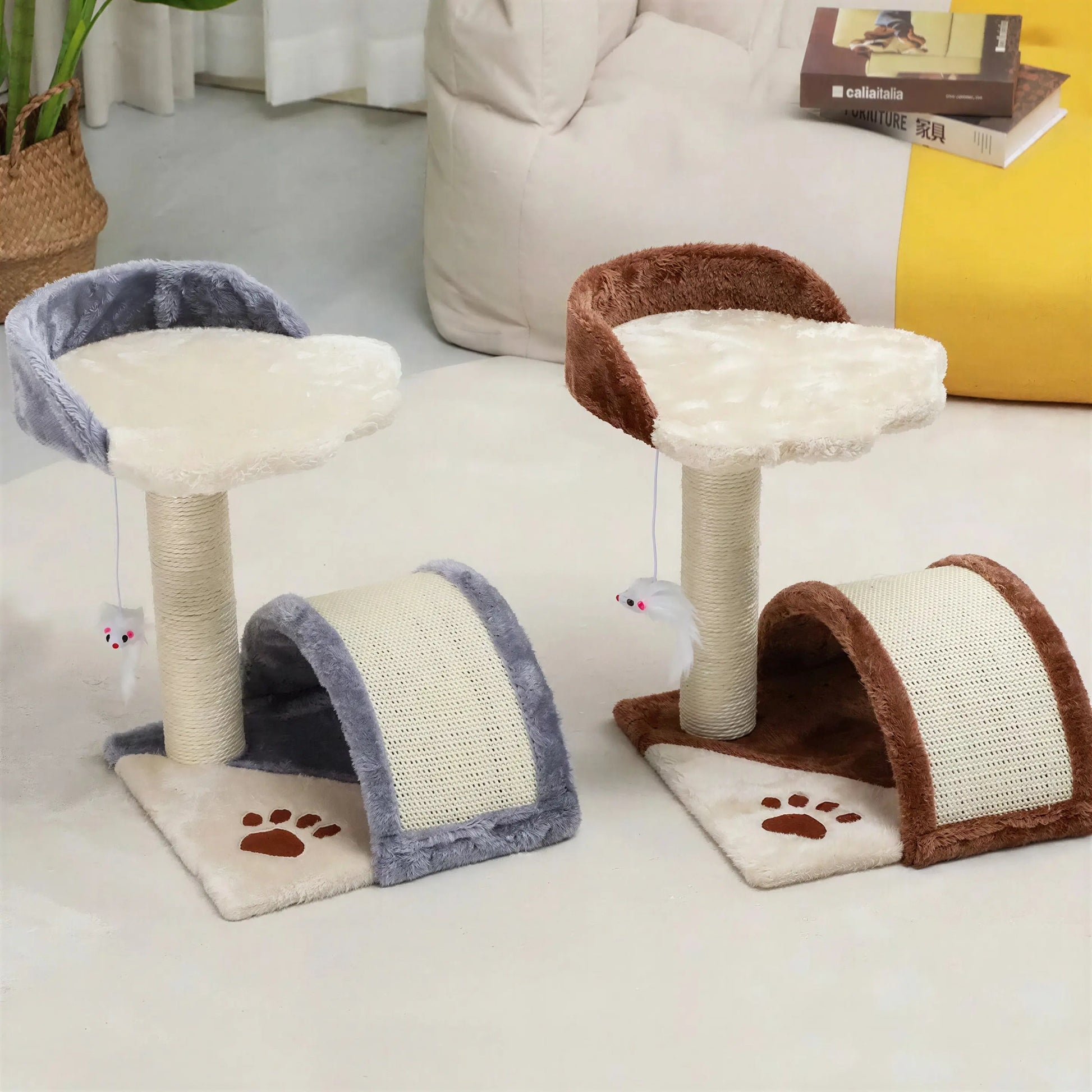 Arbre à gratter en sisal pour chat Pour toi Mon chat