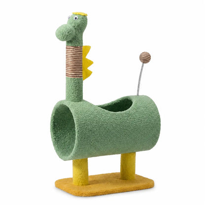 Arbre d'escalade en design de dinosaure pour chat Pour toi Mon chat